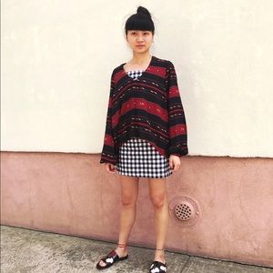 Vintage Navajo blouse L